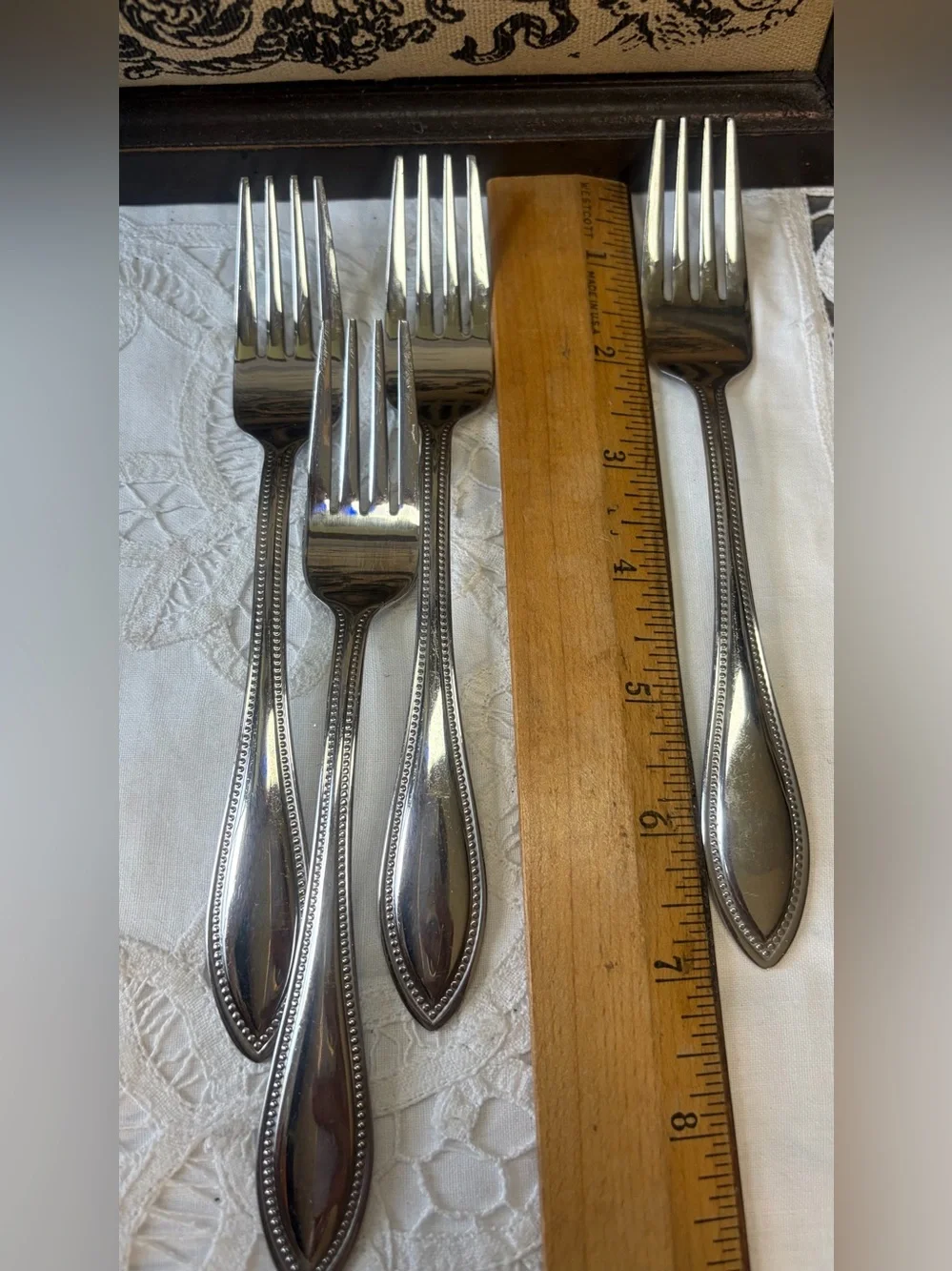 Oneida Harmony stainless flatware replacements forks serving